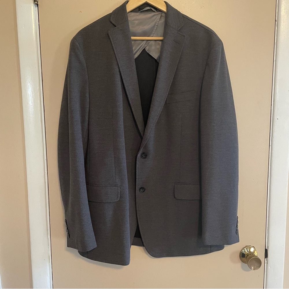 Calvin Klein blazer lined men’s medium grey 42L